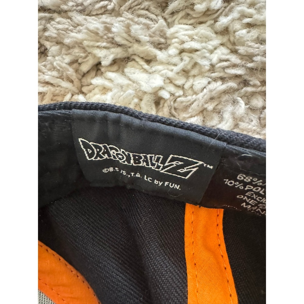 Dragon Ball Z Snapback Hat Its Over 9000 Goku Vegeta Black Orange Anime Cap - Picture 6 of 7